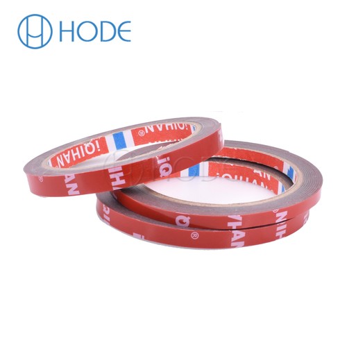 Ruban adhésif double face permanent résistant 3M super collant doublure rouge Royaume-Uni - Photo 4/16