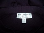 LN BEAUTIFUL ST JOHN COLLECTION SANTANA KNIT EGGPLANT PURPLE PULL ON PANTS 6 — photo 7