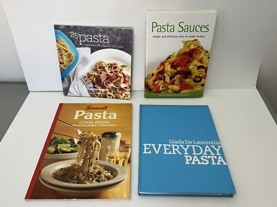 Giada De Laurentiis, Lot of 4 Pasta Cookbooks - Savory Sauces - Easy Recipes