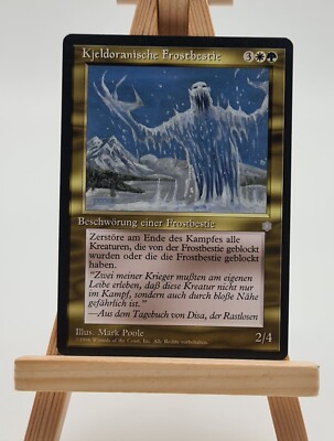 Kjeldoran Frost Beast Ice Age Magic German (Kjeldoran Frostbeast) 