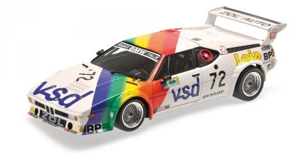 Bmw M1 Team Bmw France Zol'auto Rousselot Servanin Ferrier 24h Le Mans 1981 1 18 | Elegantes Aussehen
Bmw M1 Team Bmw France Zol'auto Rousselot Servanin Ferrier 24h Le Mans 1981 1 18 | Elegantes Aussehen