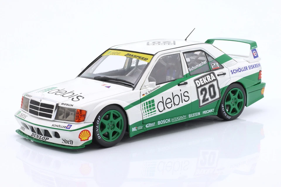 Mercedes-Benz 190E 2.5-16 Evo II Michael Schumacher Nº20 DTM 1991 Zakspeed -... Foto 3 de 4