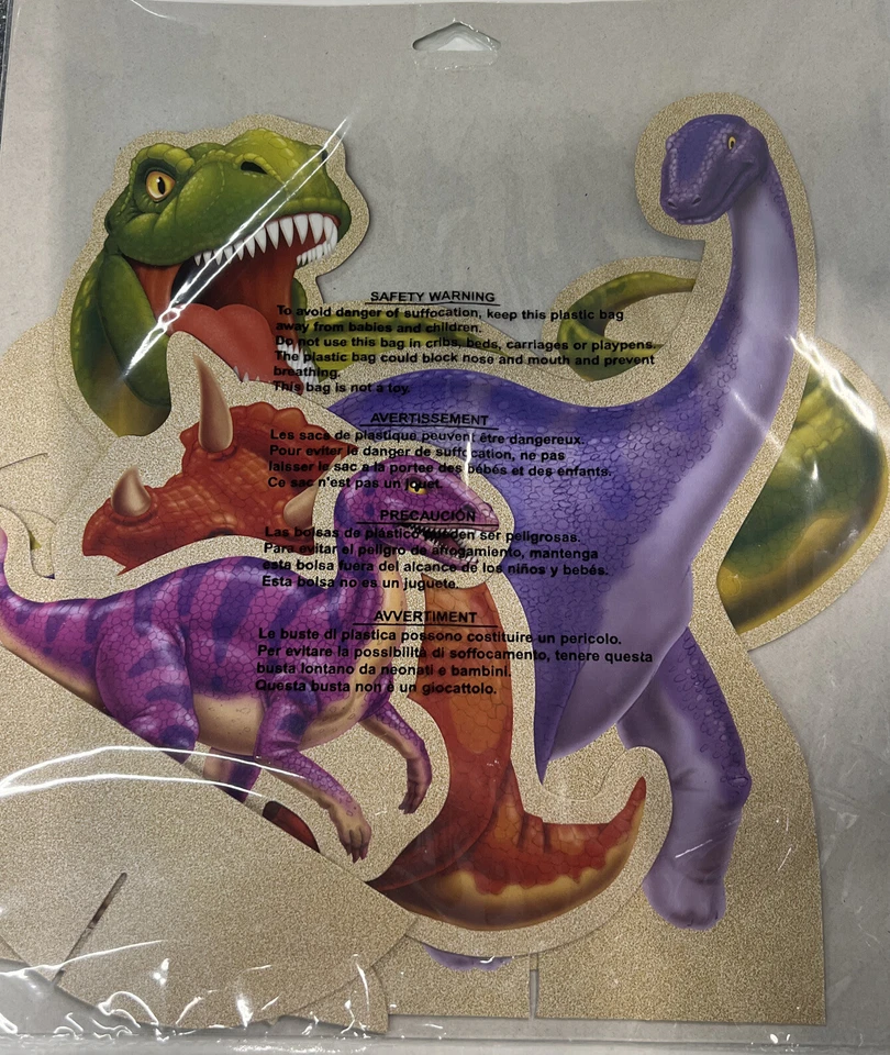 Dino Blast Center Pieces Pack of 4 Invidual Stand-Up Centerpieces 265012 - Image 2 of 2