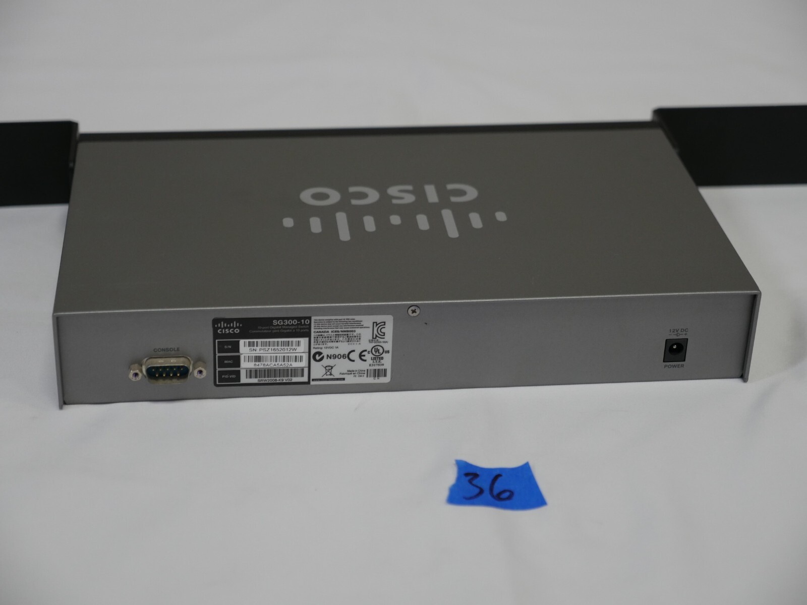 Cisco SG30010PP 10Port Gigabit Switch Black 882658595004
