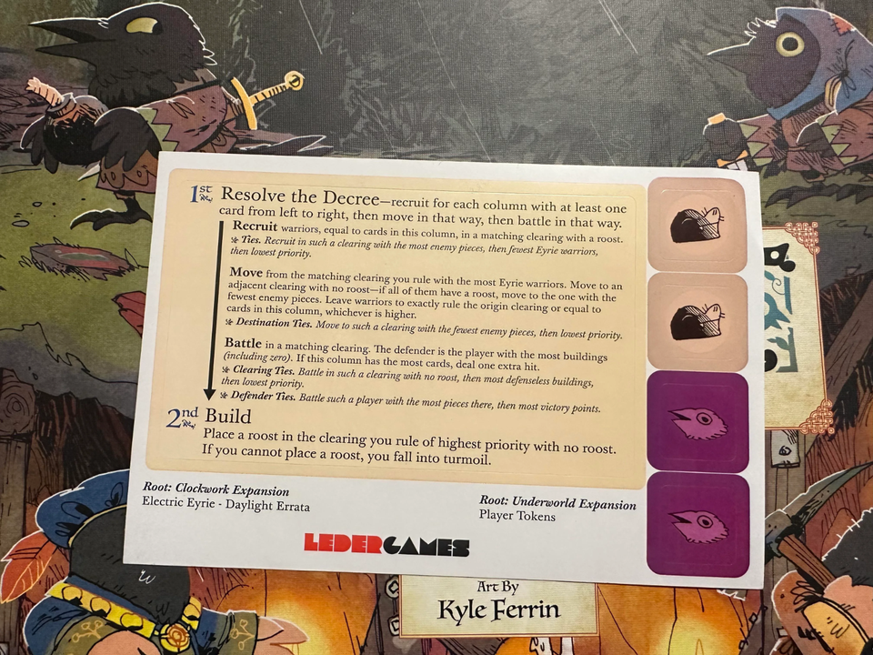 Root All gameplay content available from all Kickstarter except ...