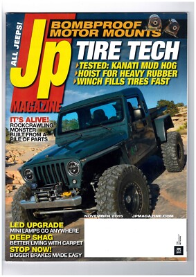 Jp Magazine ''Tire Tech'', November 2015