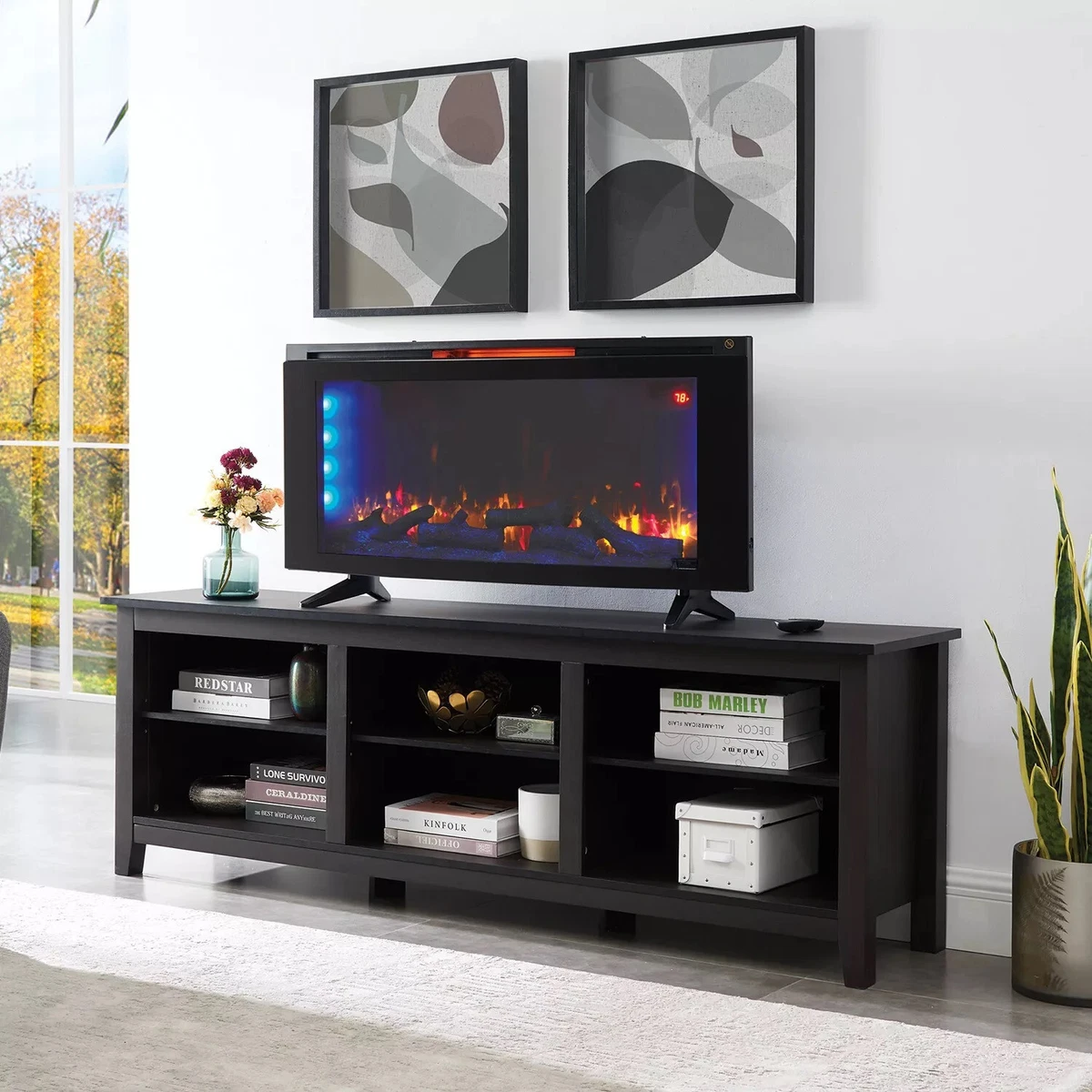 Classic Flame 42u0026#034; Wall Mounted Infrared Electric Fireplace Heater  42HF200CGT-CF 611768106516 | eBay