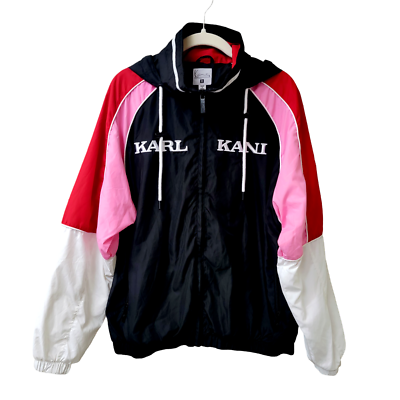 Shirt Relaxed Kani Karl 90s ジャケット・アウター L/S Varsity Bomber Small Men's NYC Brooklyn 90's Sport Kani Karl 1994 ジャケット・アウター