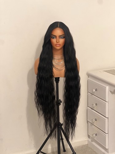 Revamped Synthetic Wigs 40inch T-part Lace Front Ms. Nikki Rapunzel Unit 2 - Picture 5 of 10