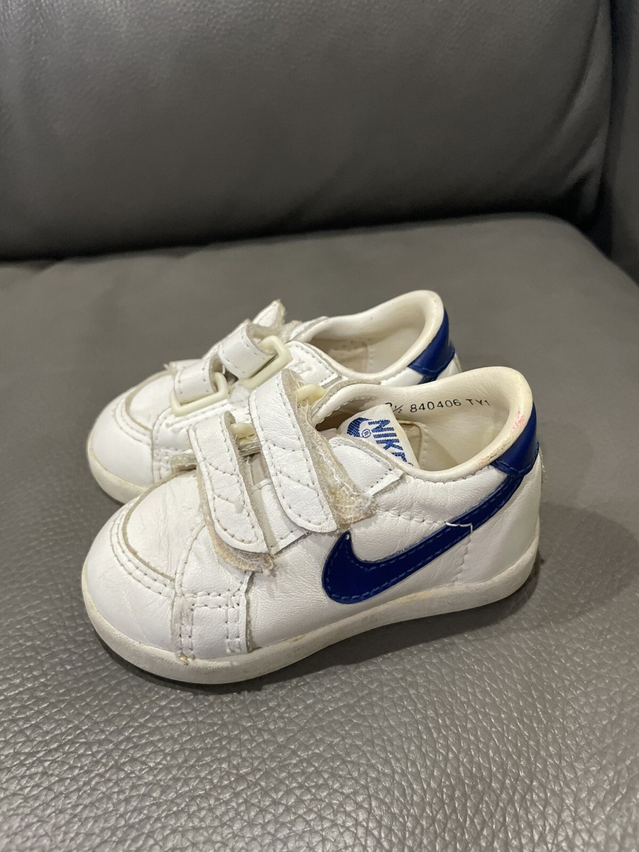 Vintage 80s 1985 Nike Baby toddler Sneakers Shoes Size 3.5 850103