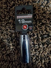 Powerbuilt 19mm 3/8" Chrome 6 Point Deep Socket #641219