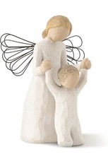 Willow Tree Guardian Angel, Sculpted Hand-Pai...