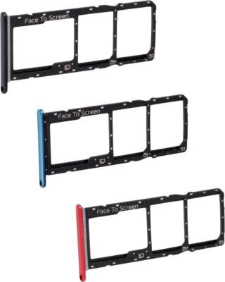 Dual SIM Karten Halter für ZTE Blade V40 Vita Micro-SD Fach Träger Slot Tray