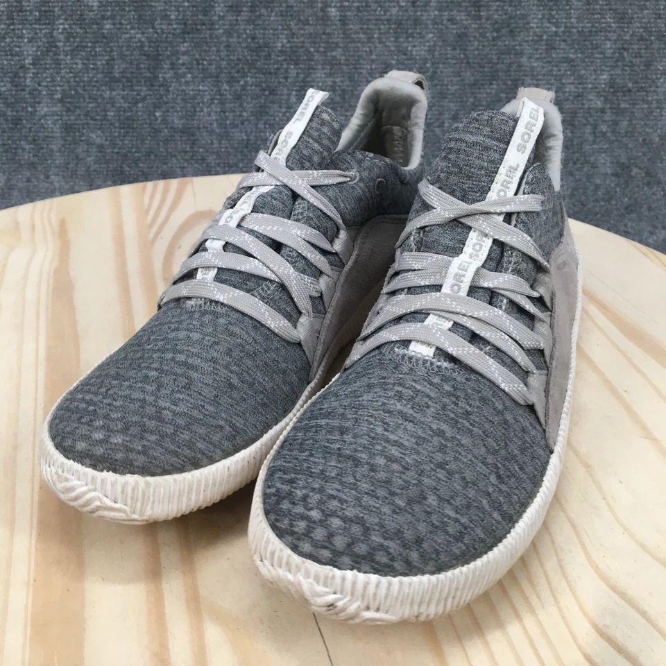 Sorel Shoes Womens 8 Out N About Plus Waterproof Gray Lace Up Round Toe Low Top - Image 3 of 4