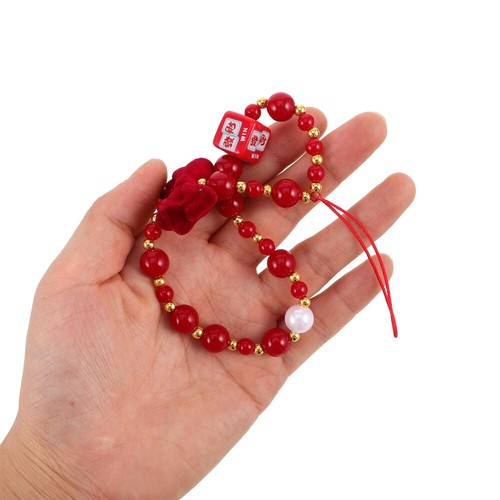 Sangles De Téléphone Portable Bracelet Perlé Lanière Perlée Pour - Zdjęcie 5 z 12