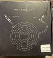 Replacement Starlink Cable 150FT/46M for Starlink Rectangular Satellite V2