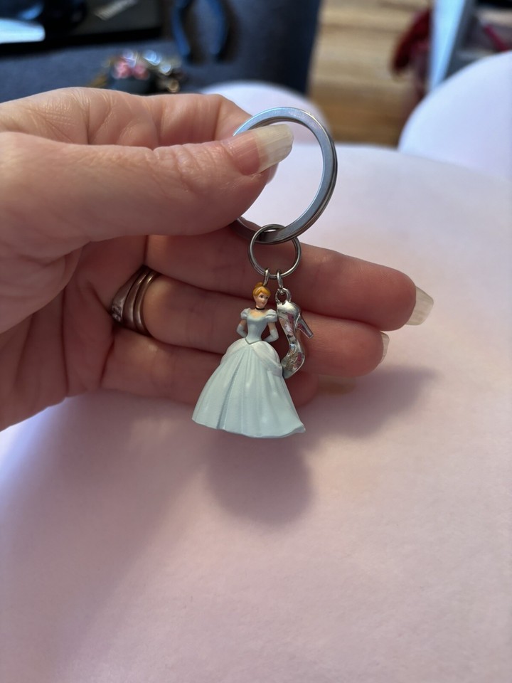 Cinderella And Glass Slipper Keychain eBay