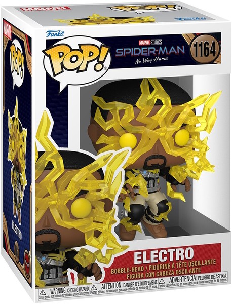 Marvel Spider-Man No Way Home - Electro 1164 - Funko Pop! - Vinyl Figur-image