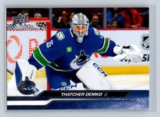 2023-24 Upper Deck Series 2 #428 Thatcher Demko Vancouver Canucks Hockey Card
