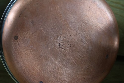 Revere Ware Lot of 13 4.5qt, 9", 8", 7", Fry Pan Saucepan Vtg Cooper Bottom USA - Picture 12 of 20