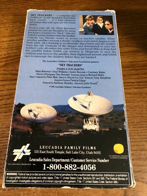 Sky Trackers VHS VCR Video Tape Movie Pamela Sue Martin Used | eBay