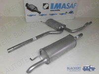 Imasaf Auspuffanlage Ab Kat für VW Passat + Variant 1.6 3B 1996-2005 | MSD + ESD