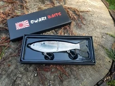 OWARI BAITS 8" SHAD - KAMIKAZE GLIDE - GLIDE BAIT-SWIMBAIT 96gm/3.4oz with hooks