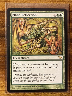 MTG MANA REFLECTION  Shadowmoor MINT RARE Enchantment 2008 UNPLAYED