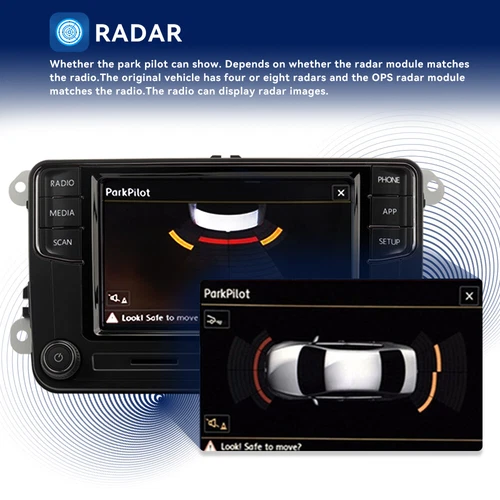 Für VW Autoradio RCD360 Pro 2 RCD440 PRO 187B AndroidAuto Wireless CARPAY BT - Bild 9 von 15