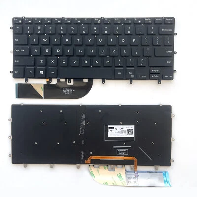 New For Dell XPS 15 7590 Laptop US Keyboard With Backlit 0X38K3 X38K3
