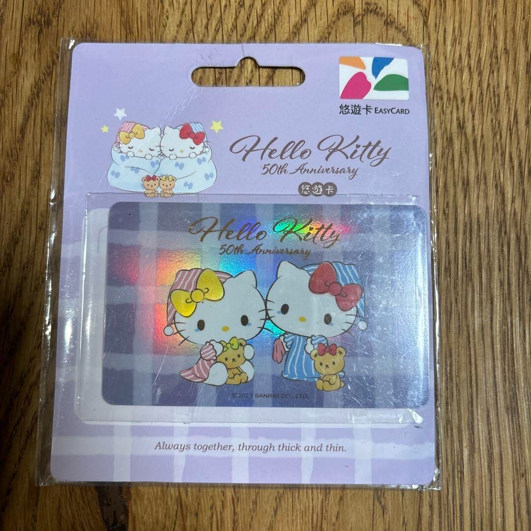 Hello Kitty Taiwan MRT Easy Card 50th Anniversary Landscape