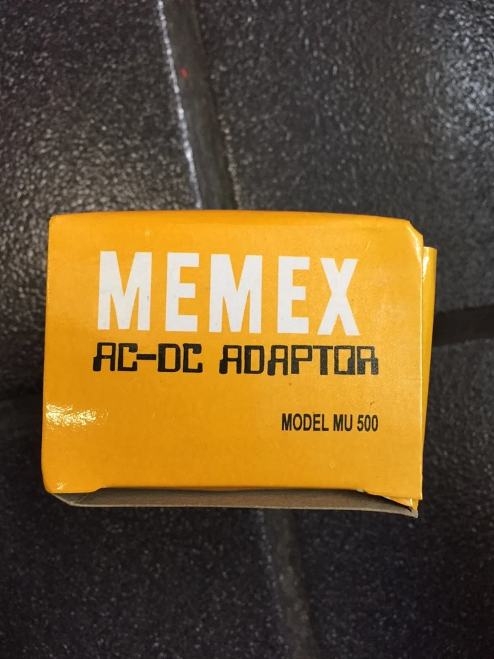NEW MEMEX MU-500 UNIVERSAL AC-DC CHARGER ADAPTER + 6 WAY PLUG UNIVERSAL TIPS  - Image 3 of 4