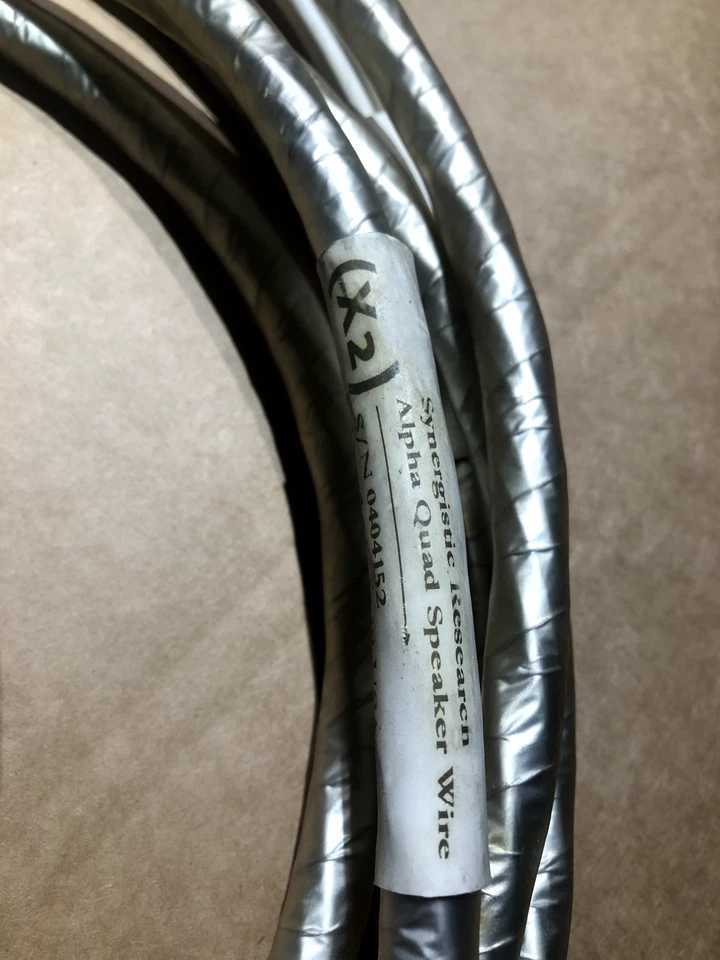 Synergistic Research Alpha Quad X Series – Aktive Lautsprecherkabeln - Bild 2 von 4