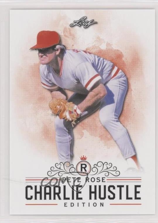 2020 Leaf Charlie Hustle Edition Pete Rose #06 wd7