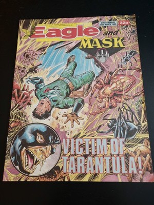 Vintage Comic MASK 1989 Sci-fi M.A.S.K. Eagle Retro 80s 18.03 Rare Gift March