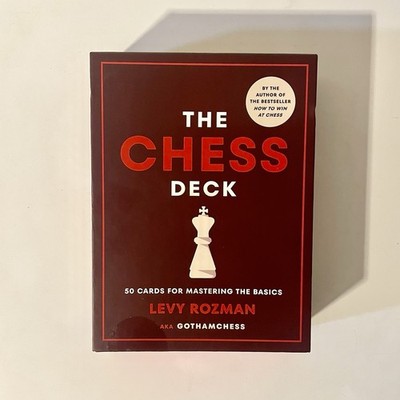 The Chess Deck: 50 Cards for Mastering the Basics Rozman (How To Win At Chess)