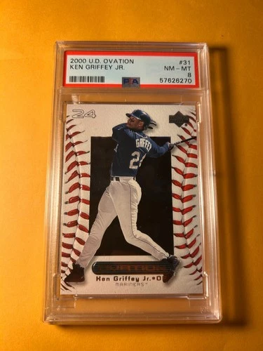 PSA 8 2000 UPPER DECK OVATION #31 KEN GRIFFEY JR