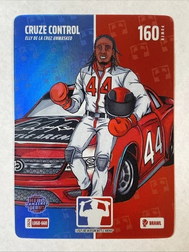 CRUZE CONTROL (Elly De La Cruz) Bo Jackson Battle Arena LOGO Brawl 160 Power