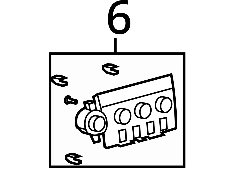 Heater Climate Temperature Control Excluding Limited Fits 07-09 TUNDRA 5266971 - Image 4 of 4