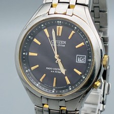 [Working] CITIZEN H415-S033055 Radio Solar Purple