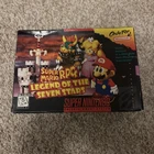 Super Mario RPG: Legend of the Seven Stars Nintendo SNES 1996 Box Only