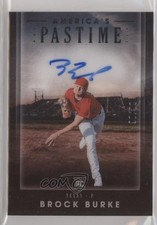 2020 Panini Chronicles America's Pastime Auto 90/99 Brock Burke #21 Auto 0t2