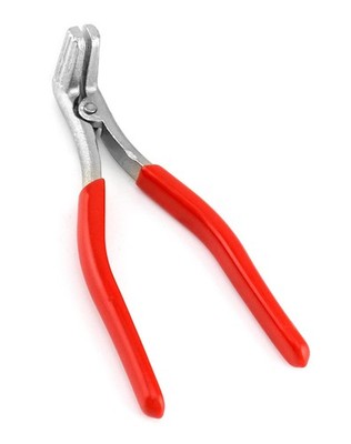 QWORK Battery Pliers, Professional Equipment Plier Silver 