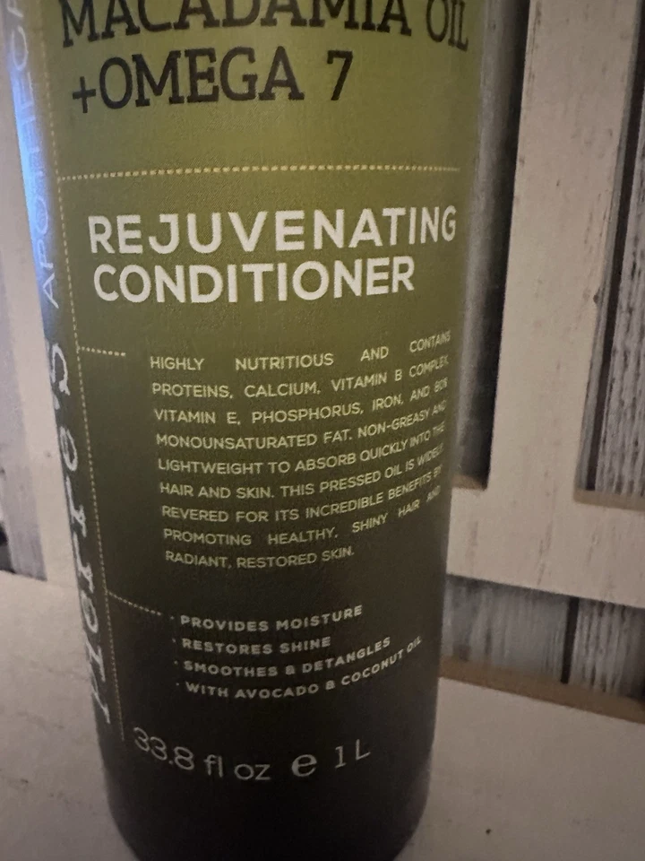 Pierre’s 药剂再生护发素 带 Macadamia 油和欧米茄 7 - 33.8 盎司 — 第 4/4 张图片