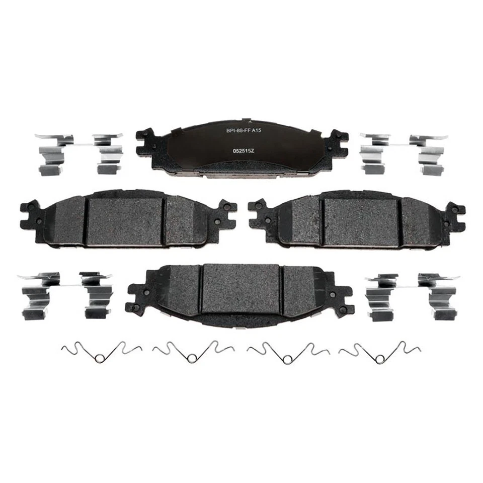 Rotores de freno delanteros + pastillas de freno de cerámica y herrajes para Ford Flex 2010-2011 Foto 2 de 4