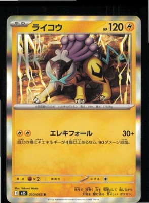 Raikou 038/088 Rare Split Earth Pokemon Japanese Near Mint | eBay