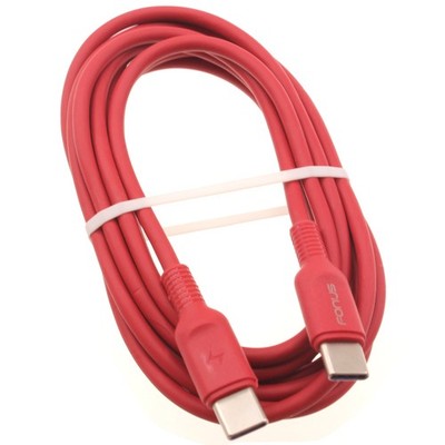 For iPhone 17/Pro/Max/Air - Red 6ft Long Cable USB-C to Type-C PD Fast Charger