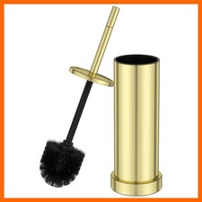 304 Stainless Steel Toilet Brush and Holder Set, Toilet Bowl Brush and Holder...