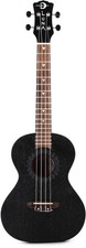 Luna Guitars Vintage Mahogany Tenor Ukulele - Black Satin