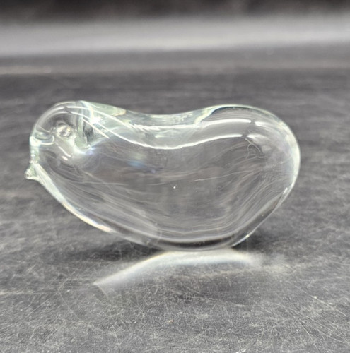 Mid-Century ORREFORS Crystal Chick Baby Chicken Sculpture or Paperweight